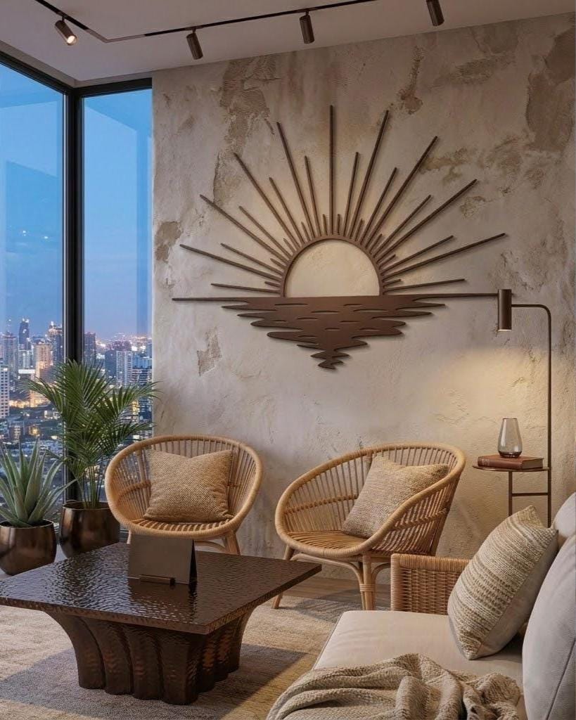 Large Sunrise Wall Art