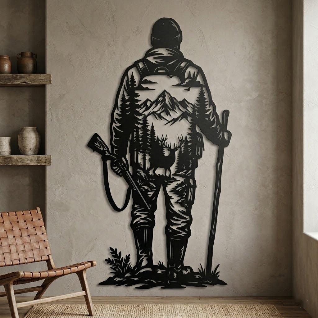 Hunter Metal Wall Decor