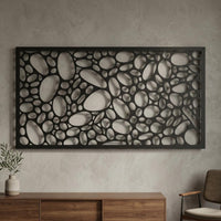 Pebble Metal Wall Decor