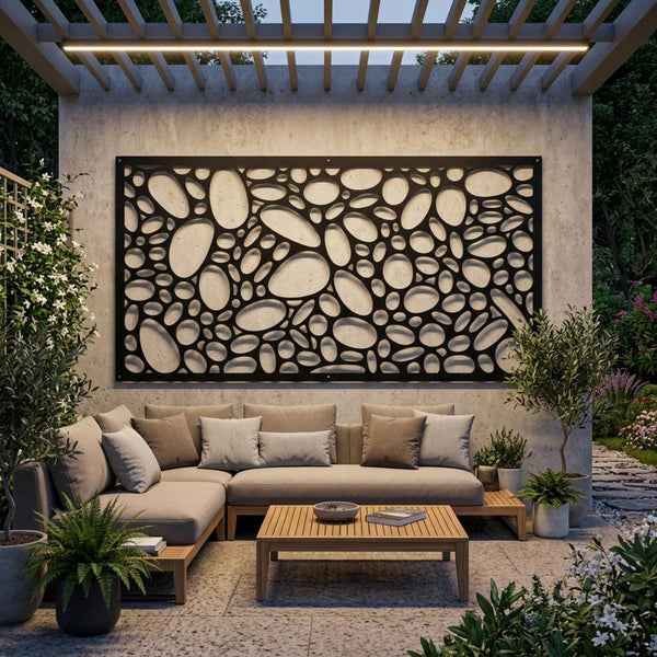 Pebble Metal Wall Decor