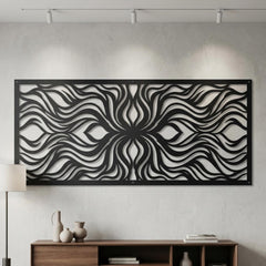 Wind Abstract Metal Wall Decor