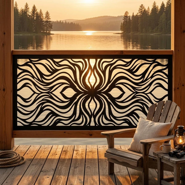 Vortex Metal Privacy Screen