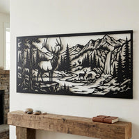 Elk Metal Wall Decor