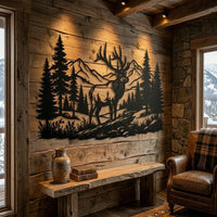 Elk Metal Wall Decor