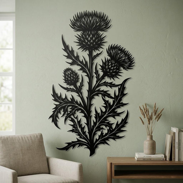 Thistle Metal Wall Decor