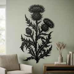 Thistle Metal Wall Decor