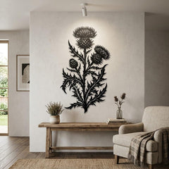 Thistle Metal Wall Decor