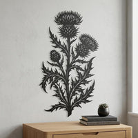 Thistle Metal Wall Decor