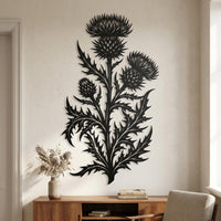 Thistle Metal Wall Decor