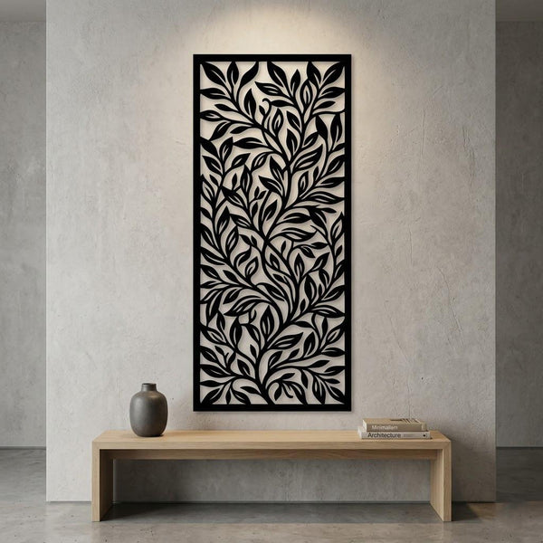 Leaf Metal Wall Decor