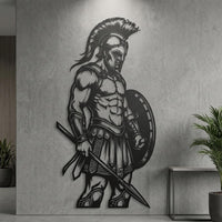 Spartan Metal Wall Decor