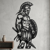 Spartan Metal Wall Decor