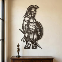 Spartan Metal Wall Decor