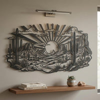 Desert Metal Wall Decor