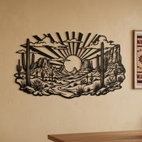 Desert Metal Wall Decor
