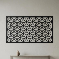 Flower of Life Metal Wall Decor
