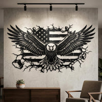 American Eagle Metal Wall Art