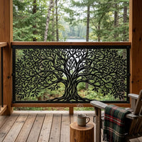 Large Tree Metal Privacy Screen