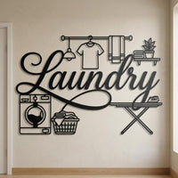 Laundry Room Metal Sign