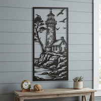 Lighthouse Metal Wall Decor