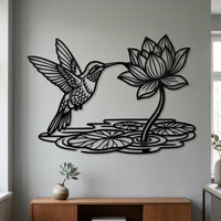 Hummingbird Metal Wall Decor