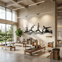Pilates Metal Wall Decor