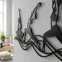 Pilates Metal Wall Decor