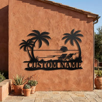 Personalized Beach House Sign