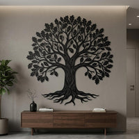 Oak Tree Metal Wall Decor