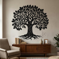 Oak Tree Metal Wall Decor