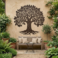 Oak Tree Metal Wall Decor