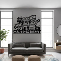 Custom Metal Cinema Sign