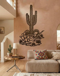 Desert Cactus Wall Art