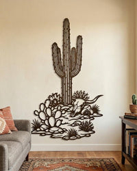 Desert Cactus Wall Art