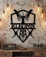 Ham Radio Custom Metal Sign