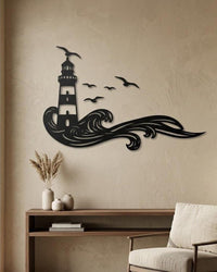 Lighthouse Metal Wall Art