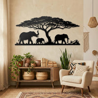 Savanna Elephant Wall Art
