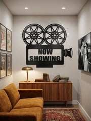 Now Showing Metal Sign
