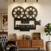 Now Showing Metal Sign