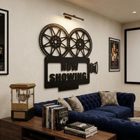Now Showing Metal Sign
