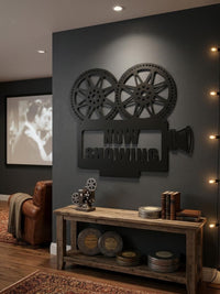Now Showing Metal Sign