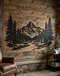 Majestic Mountain Metal Wall Art