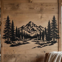 Majestic Mountain Metal Wall Art