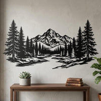 Majestic Mountain Metal Wall Art