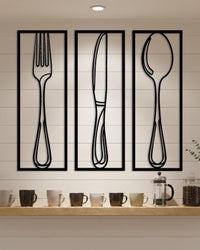 Kitchen Wall Art Set of 3