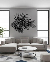 Lionfish Metal Wall Decor