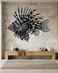 Lionfish Metal Wall Decor