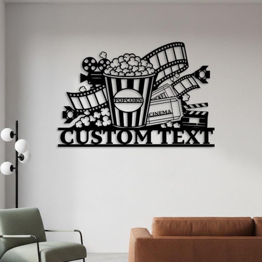 Custom Metal Cinema Sign