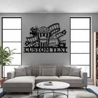 Custom Metal Cinema Sign