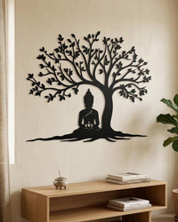 Zen Buddha Metal Wall Art